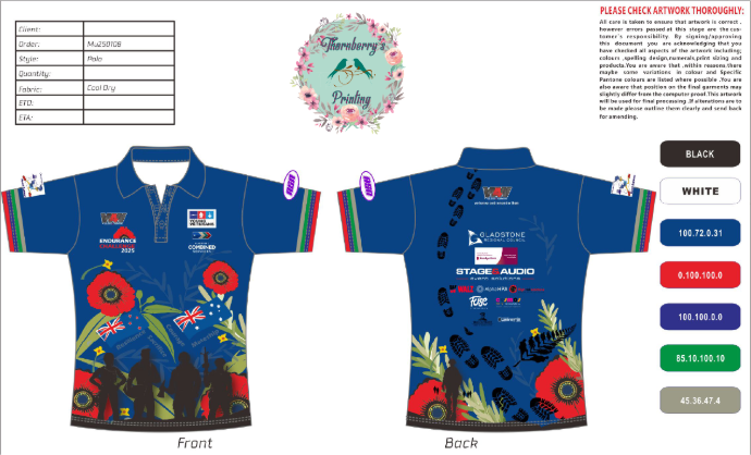 2025 Endurance Challenge Polo Shirt / Kids