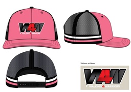 W4W Pink Truckers hat